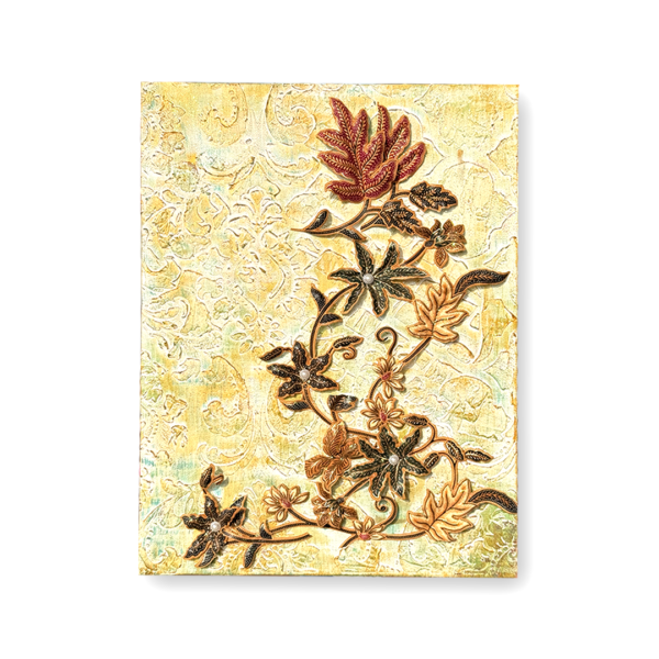 Canvas with Batik Sospeso Print - A Masterpiece of 3D Texture Art - Image 2